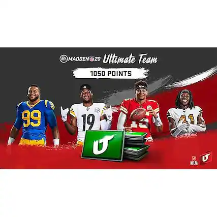 Front. Electronic Arts - Madden NFL 20 Ultimate Team 1,050 Points.