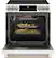 Alt View 19. Café - 5.7 Cu. Ft. Slide-In Electric Induction Convection Range - Matte White.