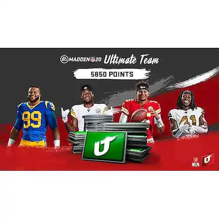 Front. Electronic Arts - Madden NFL 20 Ultimate Team 5,850 Points.