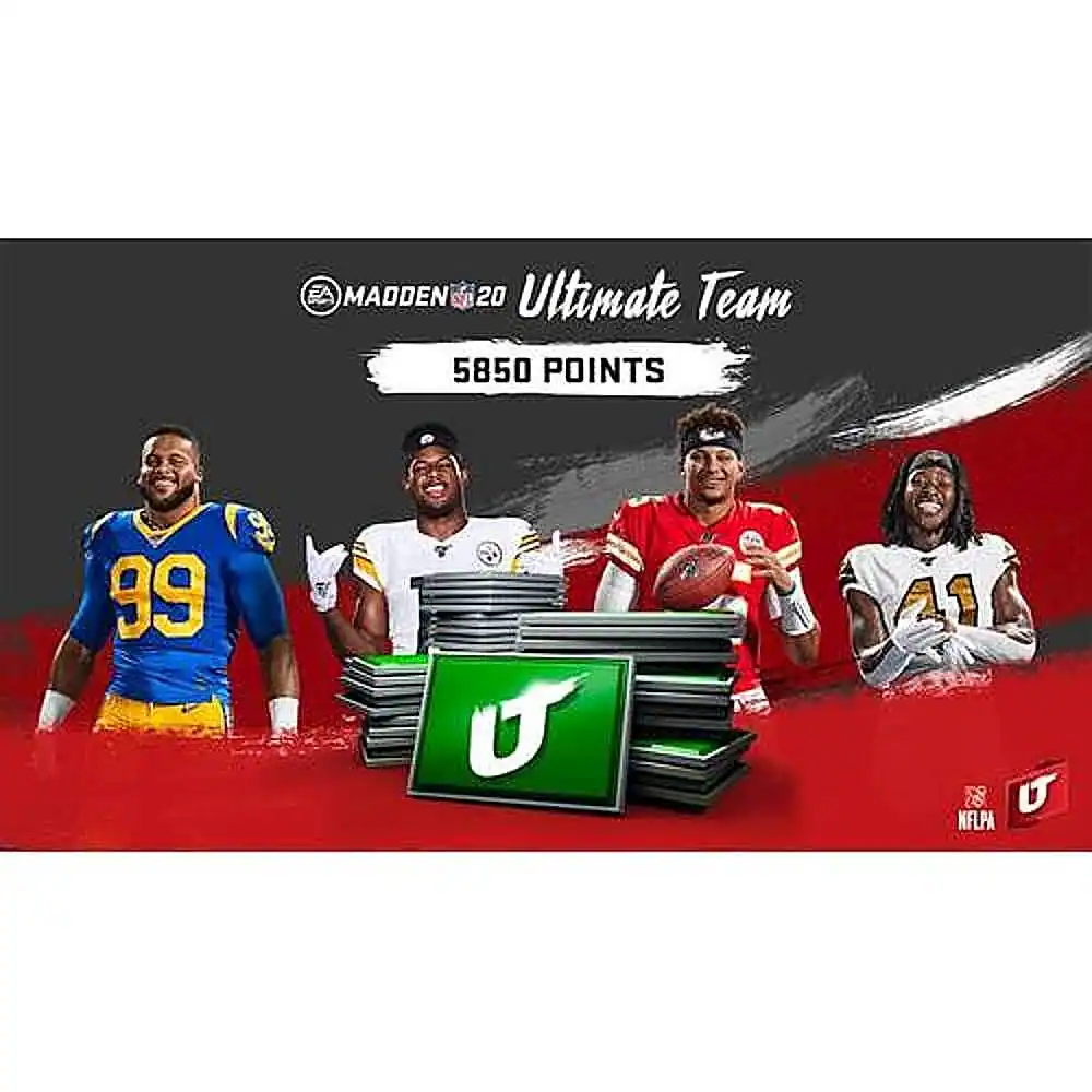 Front. Electronic Arts - Madden NFL 20 Ultimate Team 5,850 Points.