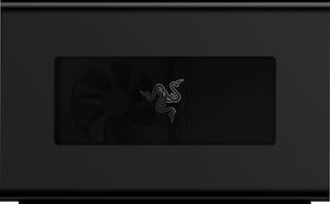 Razer - Core X Thunderbolt 3 External GPU Enclosure - MacOS and Windows 10 Compatible - Black - Front_Zoom