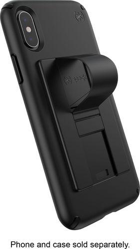Speck - GrabTab Finger Grip/Kickstand for Mobile Phones - Black was $9.99 now $5.49 (45.0% off)