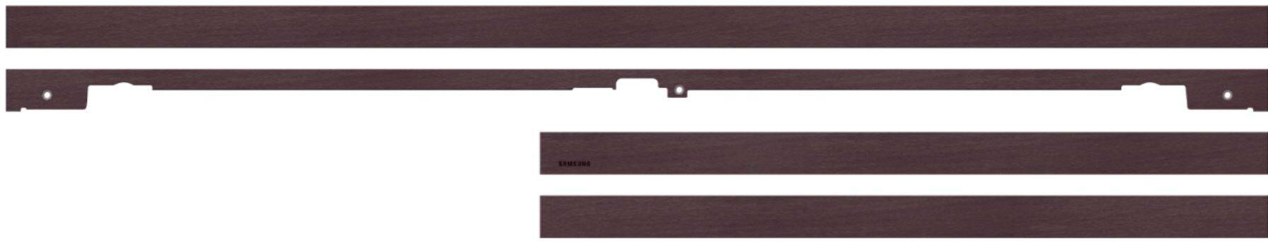 Alt View 13. Samsung - 49" The Frame Customizable Bezel - Brown.