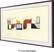 Left. Samsung - 49" The Frame Customizable Bezel - Brown.