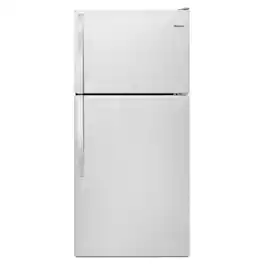 Whirlpool - 18.2 Cu. Ft. Top-Freezer Refrigerator - Stainless Steel