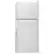 Front. Whirlpool - 18.2 Cu. Ft. Top-Freezer Refrigerator - Stainless Steel.