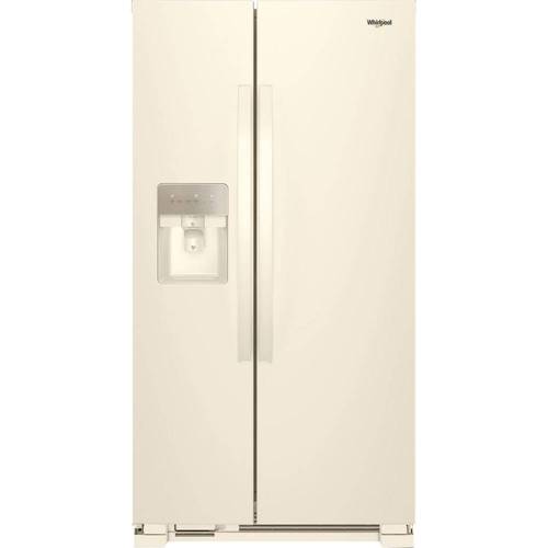 Whirlpool - 24.6 Cu. Ft. Side-by-Side Refrigerator - Bisquit