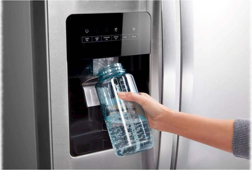 Alt View 16. Whirlpool - 21.4 Cu. Ft. Side-by-Side Refrigerator - Monochromatic Stainless Steel.