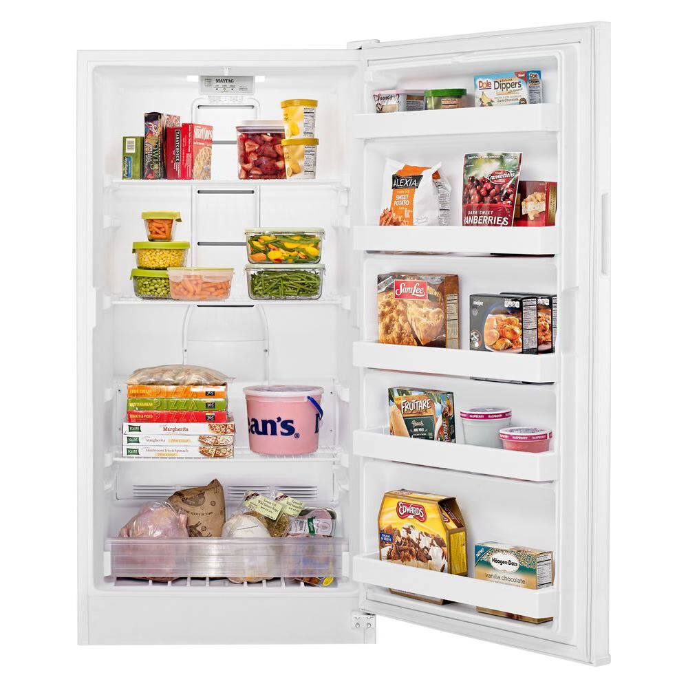 Alt View 1. Maytag - 15.7 Cu. Ft. Frost-Free Upright Freezer.