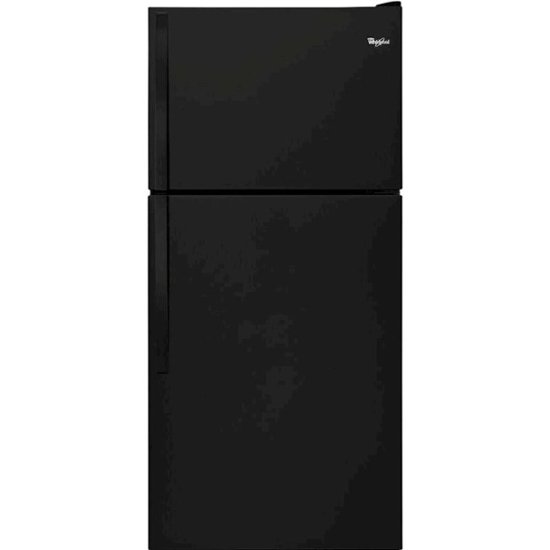 Whirlpool – 18.2 Cu. Ft. Top-Freezer Refrigerator – Black