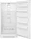Alt View 2. Maytag - 19.7 Cu. Ft. Frost-Free Upright Freezer - White.