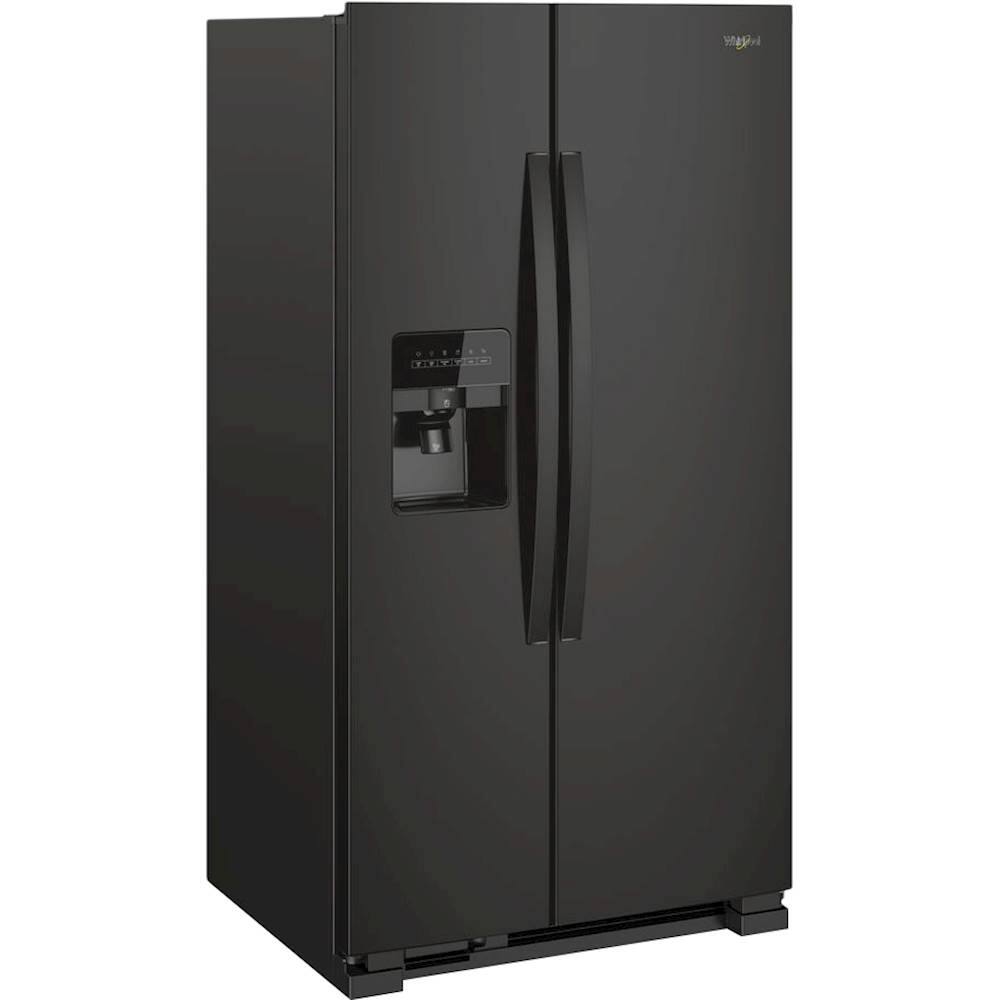 Whirlpool 21.4 Cu. Ft. Side by Side Refrigerator Black WRS311SDHB