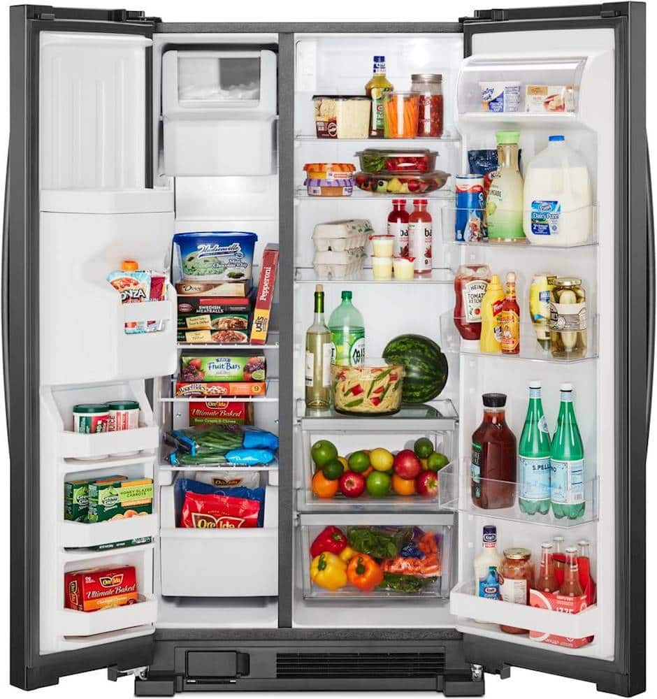 Alt View 12. Whirlpool - 21.4 Cu. Ft. Side-by-Side Refrigerator.