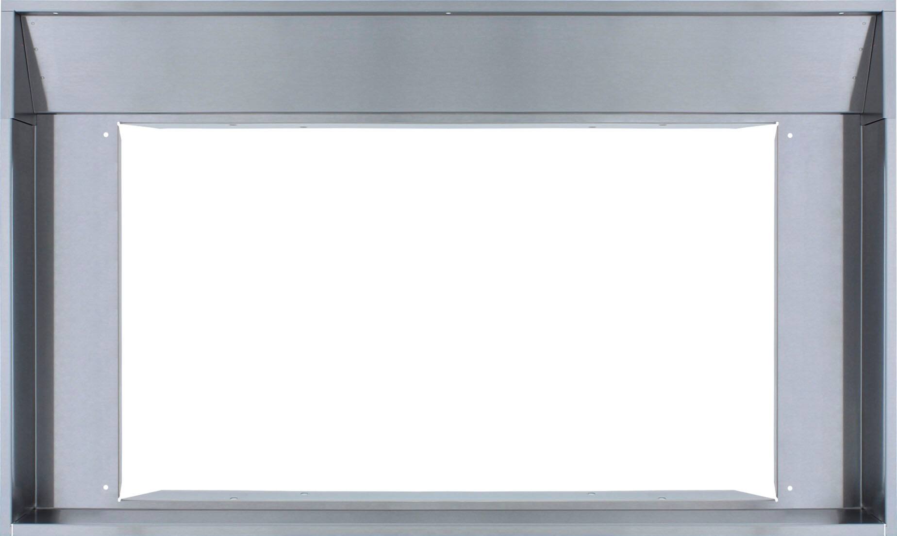 Front. Zephyr - 36 in. Shallow Depth Adjustable Power Pack Liner - Stainless Steel.