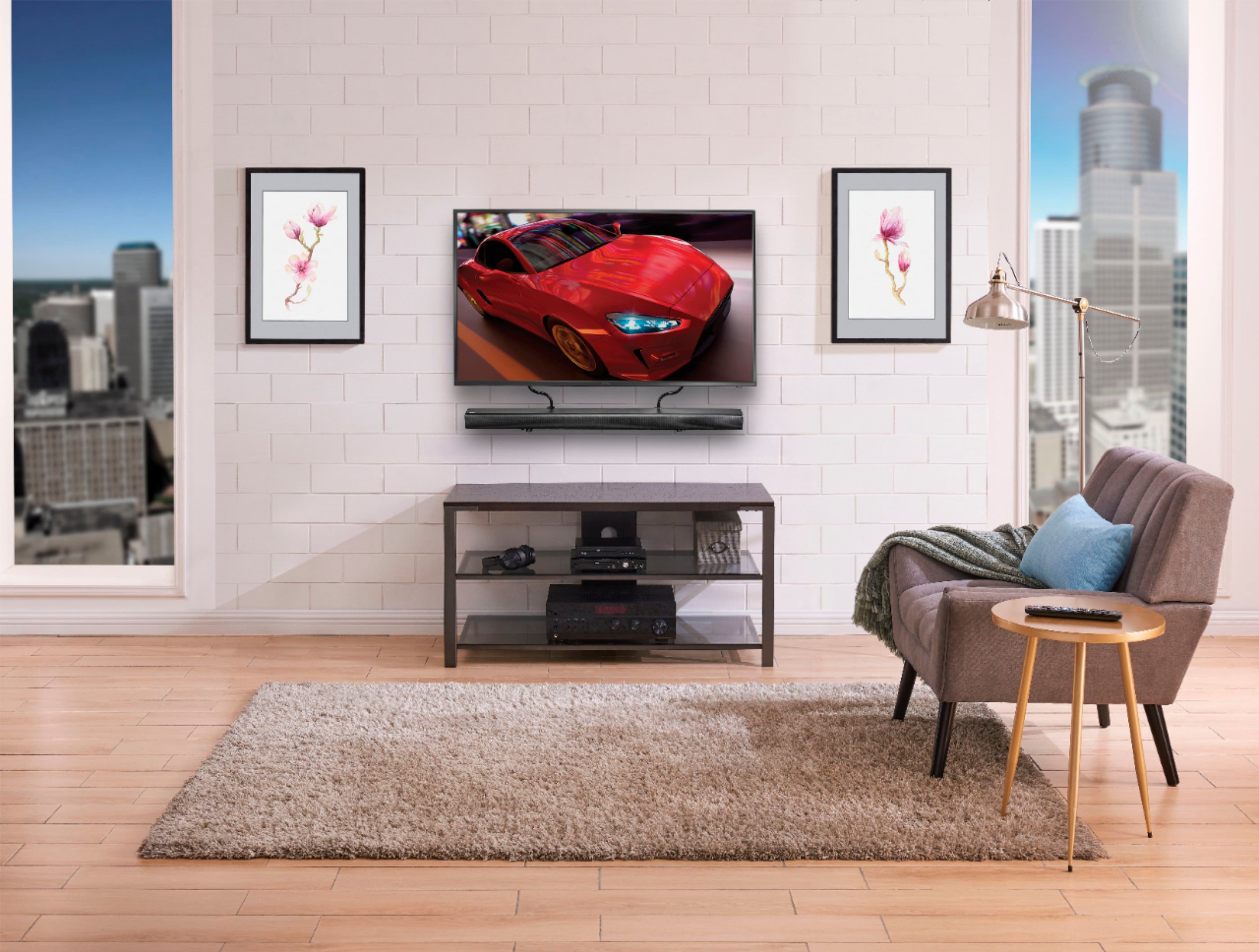 Alt View 13. Rocketfish™ - Universal Soundbar Mounting System - Black.