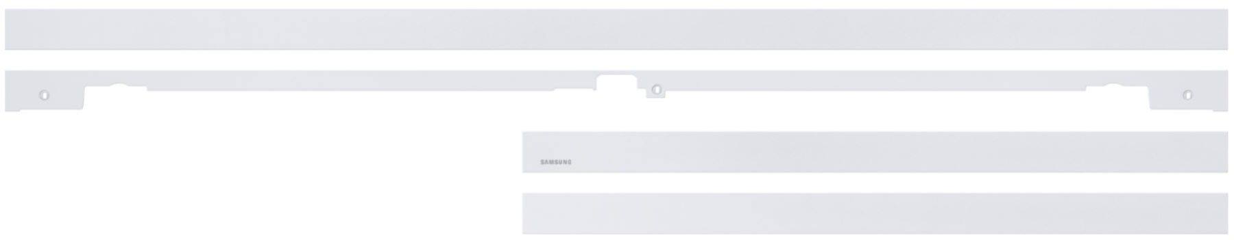 Alt View 11. Samsung - 49" The Frame Customizable Bezel - White.