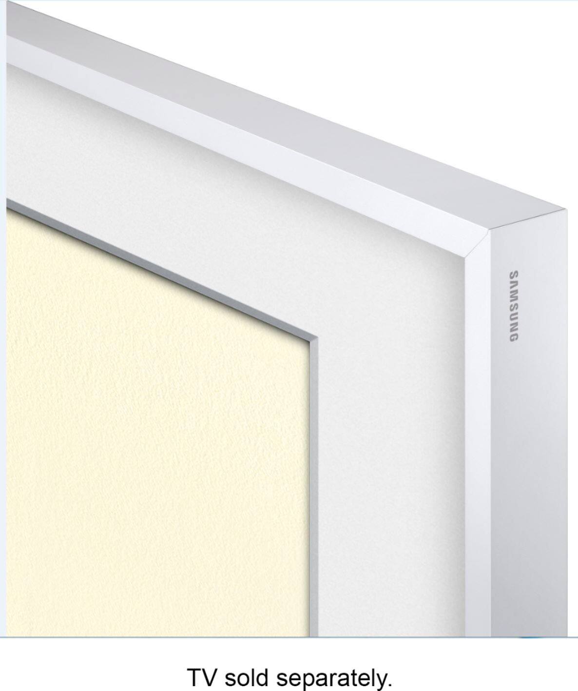 Alt View 13. Samsung - 49" The Frame Customizable Bezel - White.