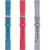 WITHit - Silicone Band for Fitbit Inspire and Inspire HR & Inspire 2 (3-Pack) - Light Gray/Bluestone/Coral - Angle_Zoom