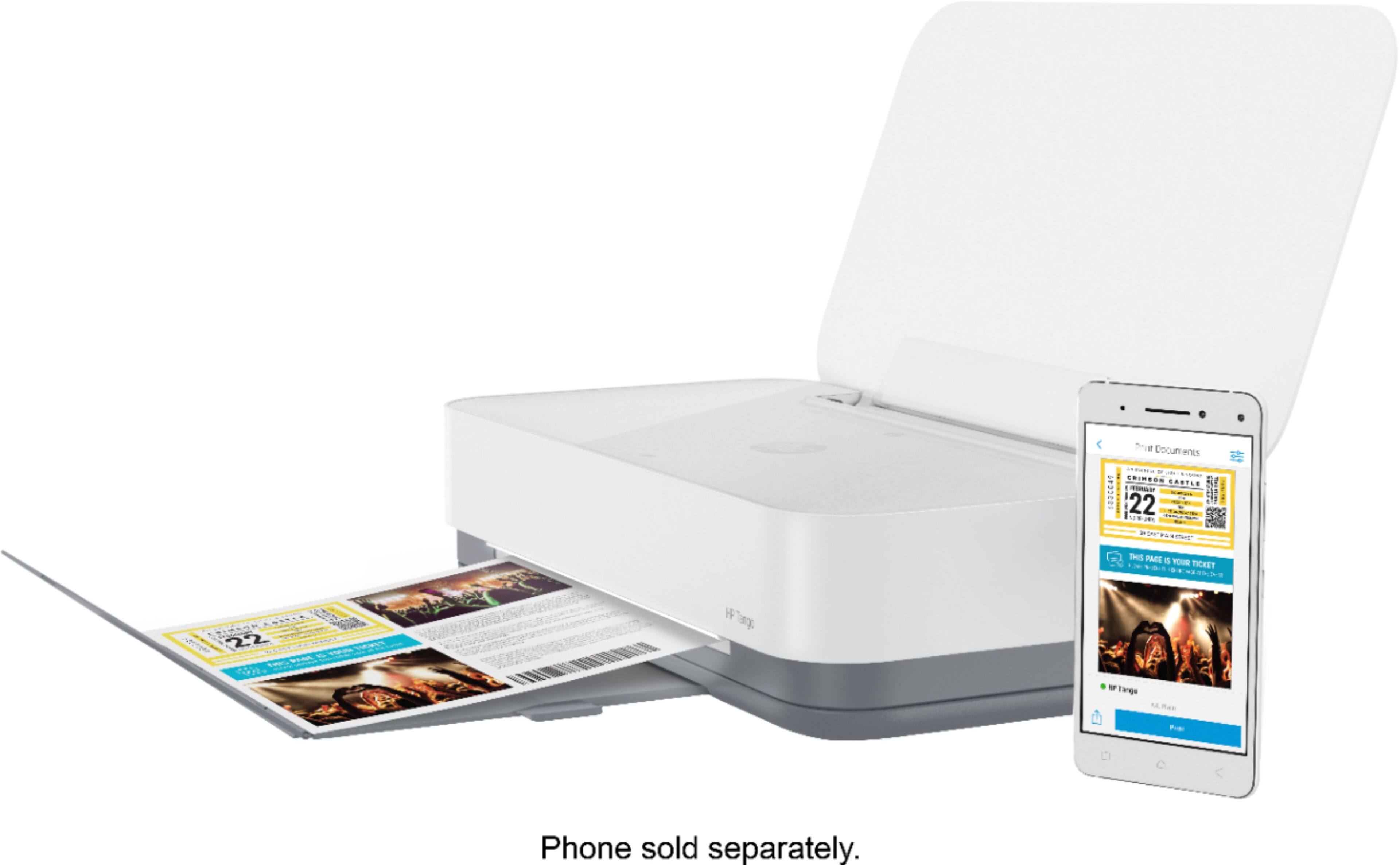 Best Buy HP Tango Wireless Instant Ink Ready Inkjet Printer with 6