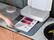 Alt View 20. HP - Tango X Wireless Instant Ink Ready Inkjet Printer with Linen Cover and 6-Month Instant Ink Subscription - White.