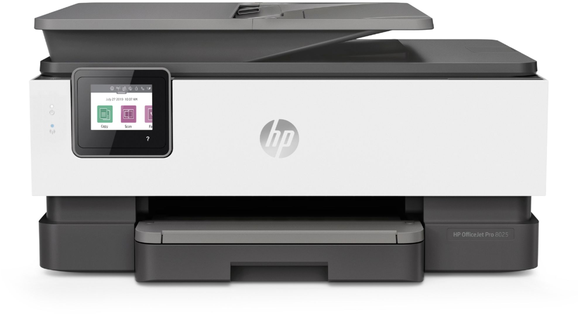 Best Buy: HP OfficeJet Pro 8025 Wireless Instant Ready Printer with 6-Month Instant Ink Subscription Gray/White 1KR57A#742