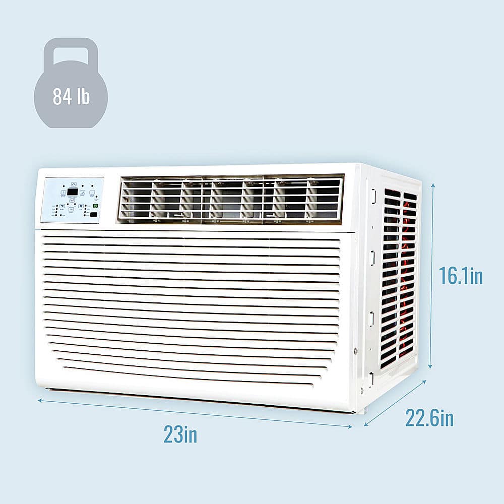 Keystone 550 Sq. Ft. 12,000 Btu Window Air Conditioner And 11,000 Btu 