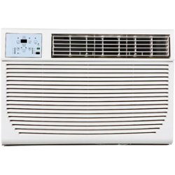 Keystone - 550 Sq. Ft. 12,000 BTU Window Air Conditioner and 11,000 BTU Heater - White - Front_Zoom