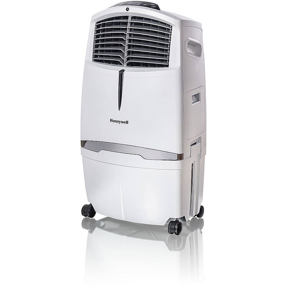 Alt View 13. Honeywell - 525 CFM Portable Evaporative Cooler - White.