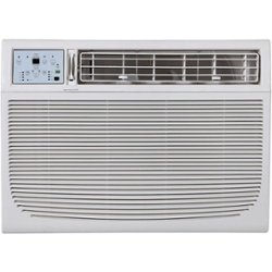 Keystone - 1000 Sq. Ft. 18,000 BTU Window/Wall Air Conditioner - White - Front_Zoom