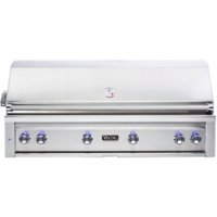 Viking - Professional 5 Series 53.9" Built-In Gas Grill - Stainless Steel - Angle_Zoom