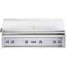 Viking - Professional 5 Series 53.9" Built-In Gas Grill - Stainless Steel