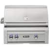 Angle. Viking - Professional 5 Series 30" Built-In Gas Grill - Stainless Steel.