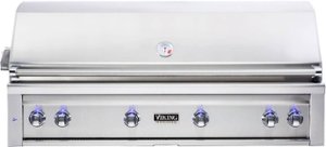Viking - Professional 5 Series 53.9" Built-In Gas Grill - Stainless Steel - Angle_Zoom