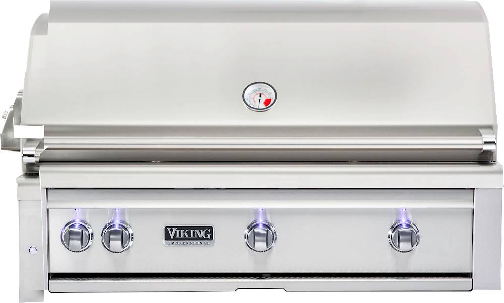 Viking - Professional 5 Series 42.1" Built-In Gas Grill - Stainless Steel