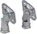 Angle Standard. Vantage Point - Satellite Speaker Mounts (5-Pack) - Silver.