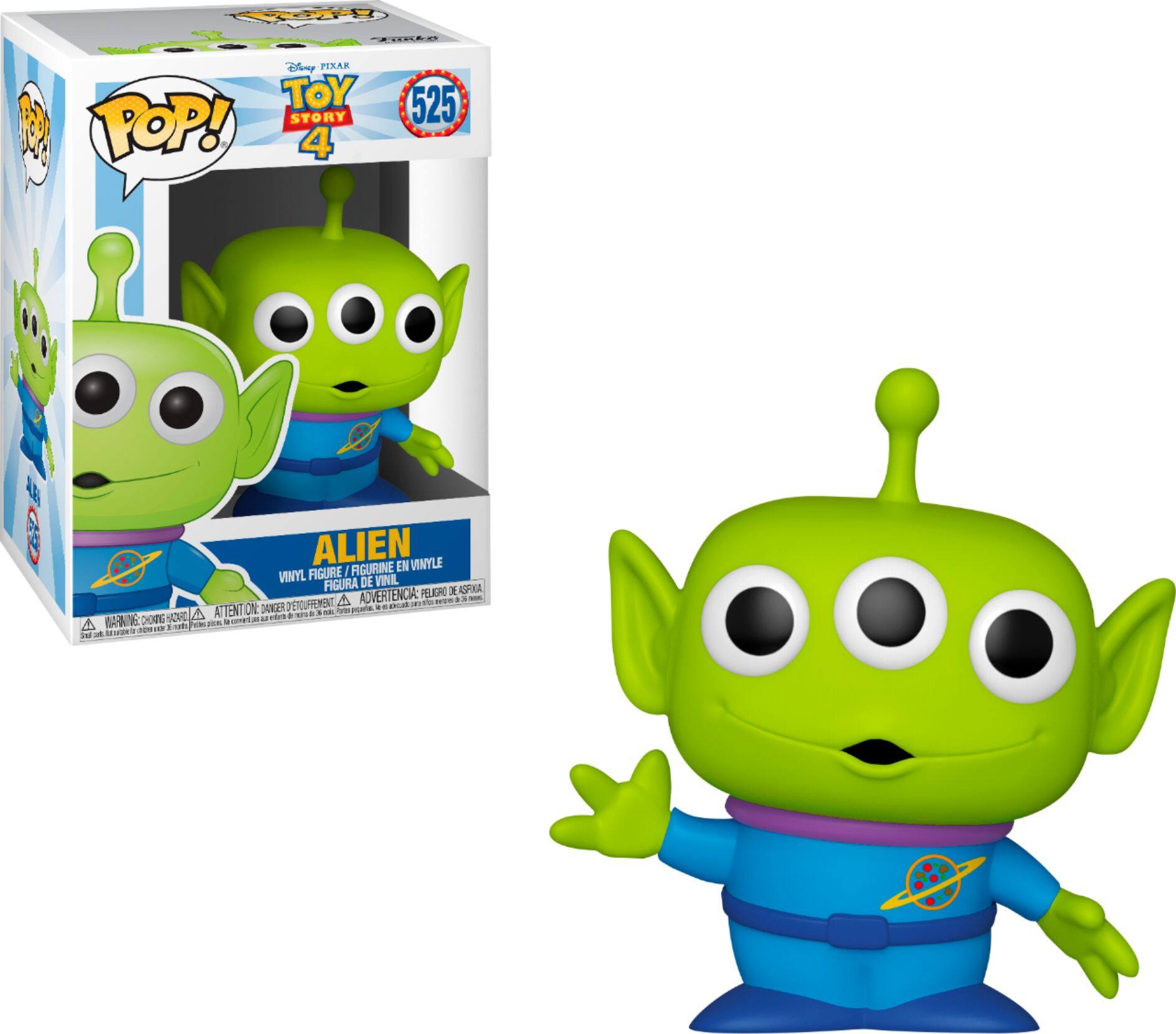 Funko - POP! Disney: Toy Story 4 - Alien - Multi