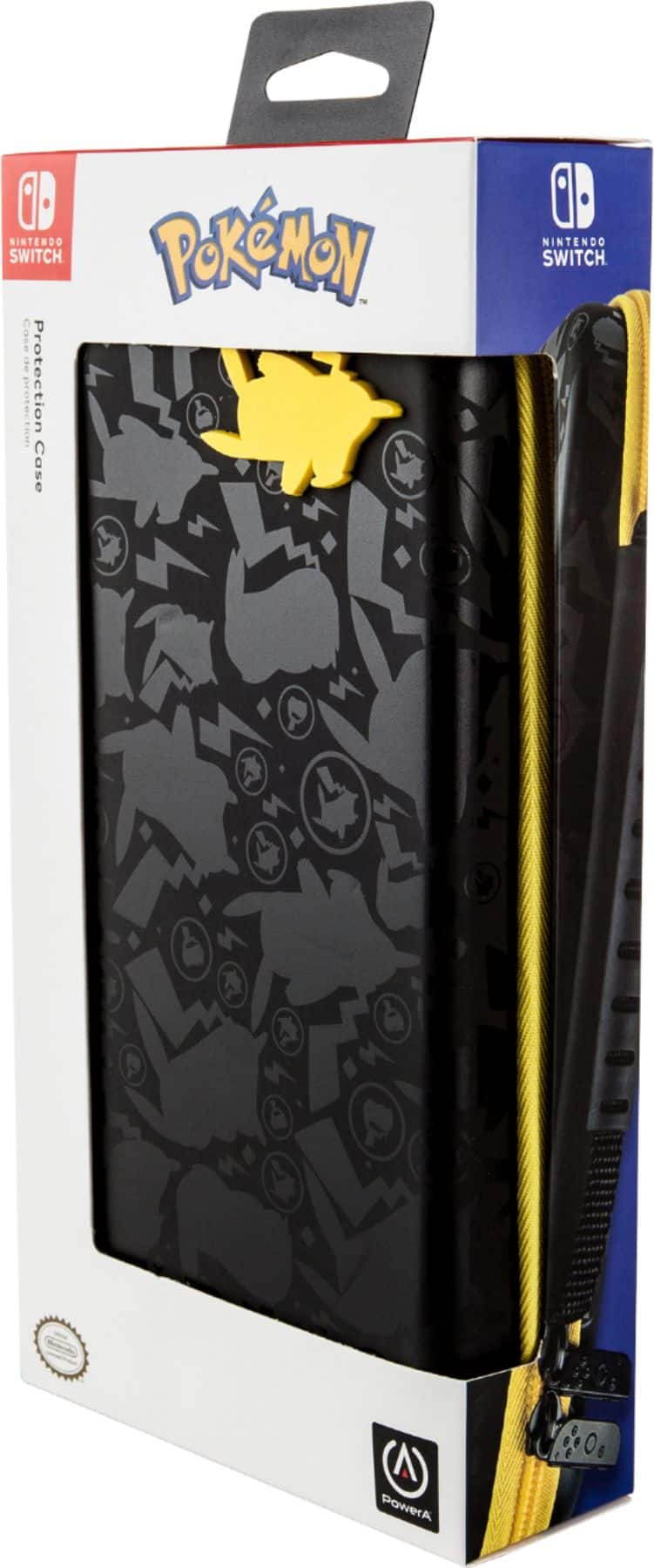 Alt View 17. PowerA - Protection Case for Nintendo Switch - Pikachu Silhouette.
