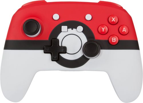 PowerA - Enhanced PokÃ© Ball Edition Wireless Controller for Nintendo Switch - White/Red/Black was $49.99 now $24.99 (50.0% off)