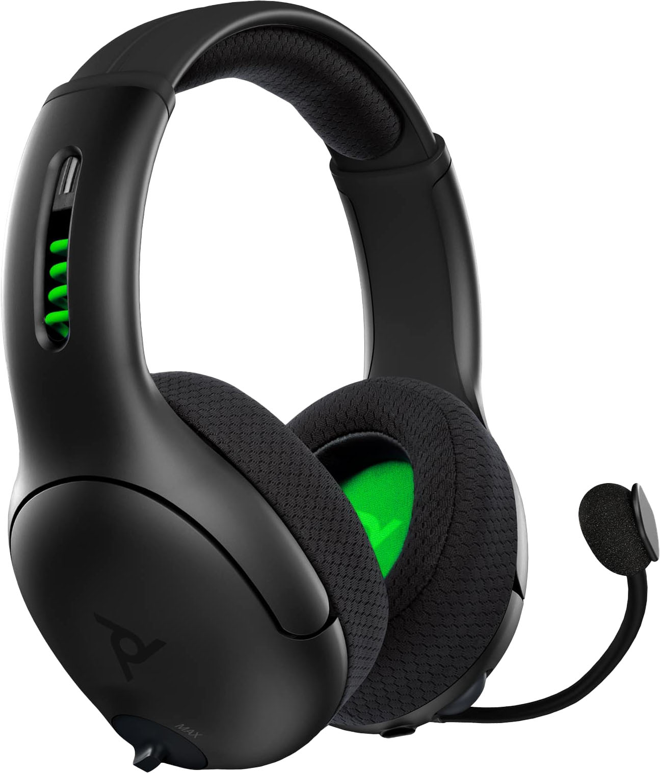 Angle View: PDP - LVL50 Wireless Stereo Gaming Headset for Xbox - Black