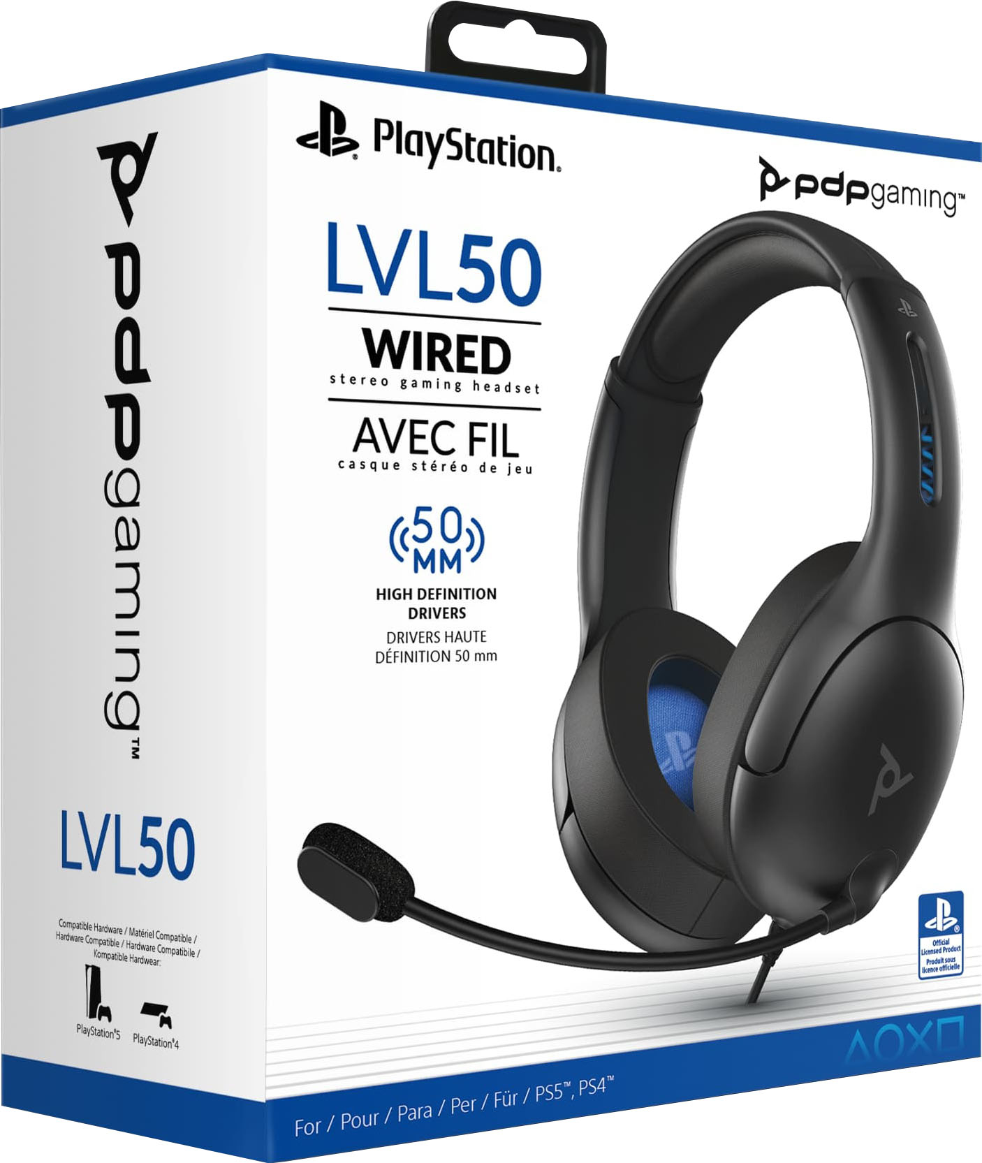 Replacement PDP LVL50 Wireless PS4/PS5 Headset USB Receiver - Black (0