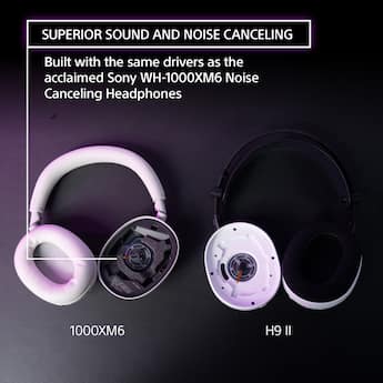Sony INZONE H9 II Wireless Noise Cancelling Gaming Headset for PC Sony INZONE H9 II Wireless Noise Cancelling Gaming Headset for PC