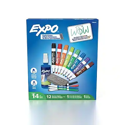 EXPO
Easily Erases
WOW
14 Markers
12 Chisels
1 Eraser
1 Tin
EXPO
EXPO
EXPO
EXPO
EXPO
EXPO
EXPO
EXPO
EXPO
EXPO
EXPO
EXPO
EXPO
EXPO
EXPO
EXPO
EXPO
BOR
CA
AK
14
KAL
PCAS
12
1
1
15
