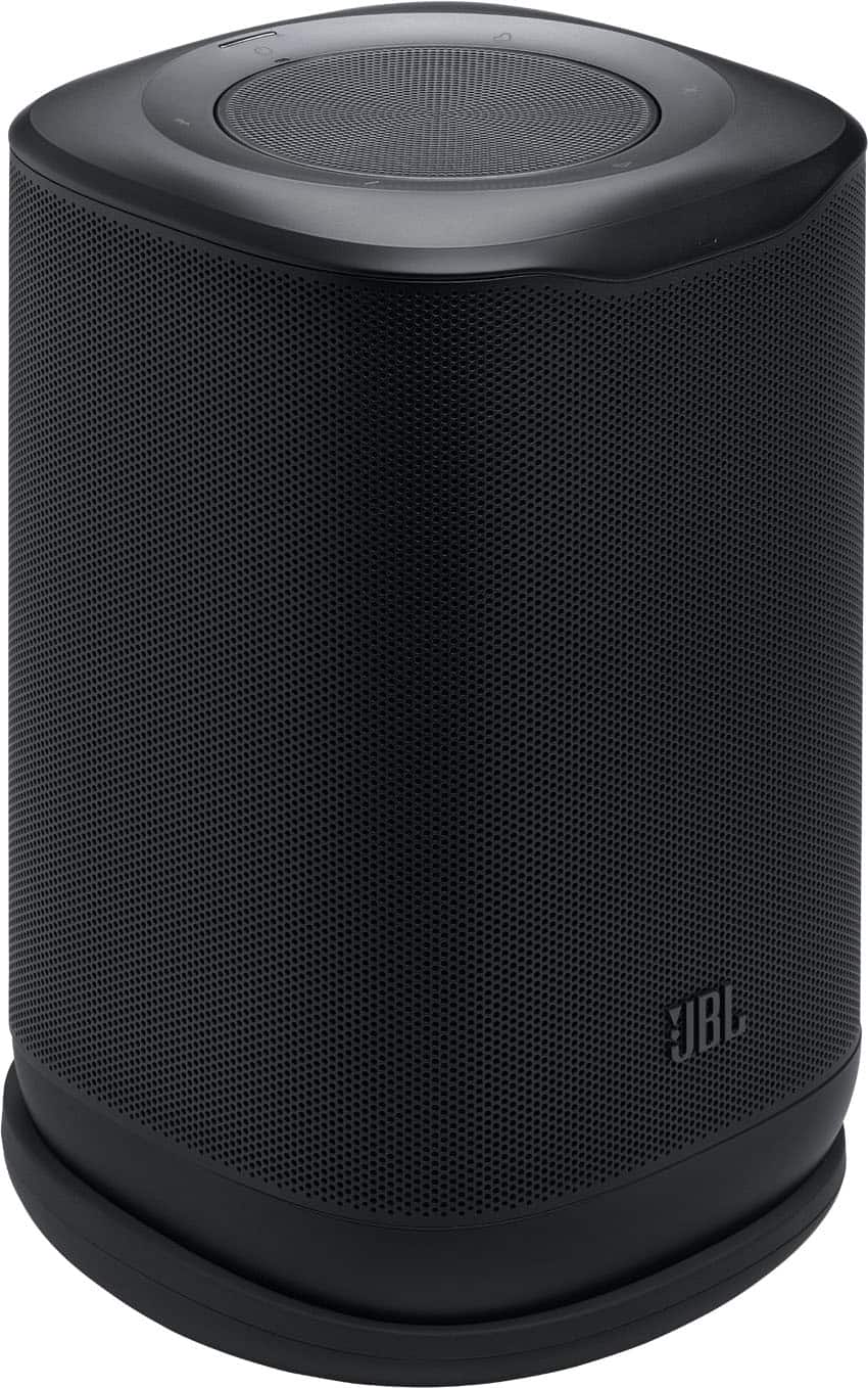 JBL - Portable Wi-Fi home speaker with Dolby Atmos® and easy whole-home listening - Black