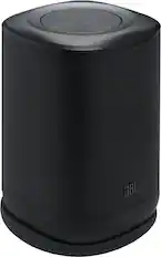Front. JBL - Cove P1 Portable Wi-Fi home speaker with Dolby Atmos and easy whole-home listening - 2026 - Black.
