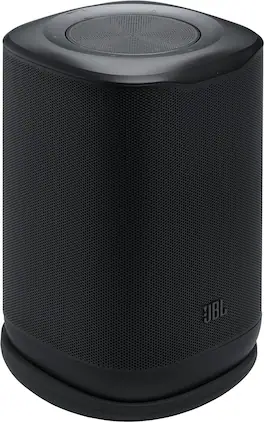 JBL - Cove P1 Portable Wi-Fi home speaker with Dolby Atmos and easy whole-home listening - 2026 - Black