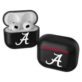 Keyscaper - Alabama Crimson Tide Alabama Crimson Tide Insignia AirPods 3rd Gen Case Cover - Black