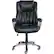 Front. Serta - Works 5-Pointed Star Bonded Leather Executive Chair - Black.