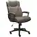 Front. Serta - Hannah II 5-Pointed Star Bonded Leather Executive Chair - Gray.