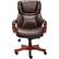 Front. Serta - Big and Tall Bonded Leather Executive Chair - Biscuit.