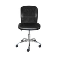 Serta - Essentials Mesh Task Office Chair - Jet Black - Angle_Zoom